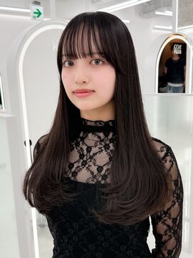 コア プラス 立川(COA PLUS) 韓国風レイヤーカット髪質改善ダブルカラーハッシュカット