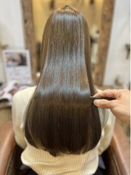 クオリア(QUALIA)の写真/『髪が綺麗。』と大人女性を満足させる髪質改善を☆［髪質改善/柏/白髪染め/縮毛矯正/トリートメント］