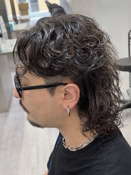 ビカムメンズヘアー 栄店(become men's hair) マレットヘアマレットパーマ