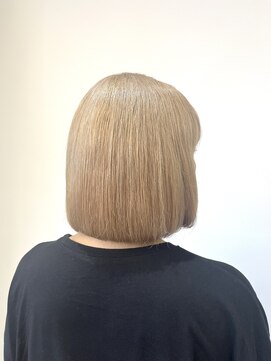 アヤラ オーガニックアンドスパ 東船橋店(AYALA) 【NANA】ボブ×ベージュ