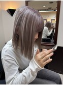 【新潟駅前】タッセルボブ ボブ ミルクティーベージュ