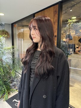 オムズ(OM's) ボルドーカラー/赤茶/ロング/トリートメント