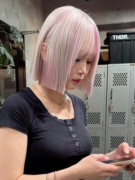 アポロ 横浜駅店(apollo) ブリーチカラー/ダブルカラー/レイヤーカット/髪質改善/men's