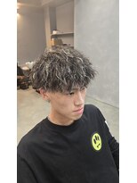 メンズサロン ウェーブ(men's salon WAVE) 【ハイライト】ツイスパ/ハイライト/ダウンバング