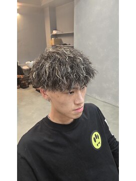メンズサロン ウェーブ(men's salon WAVE) 【ハイライト】ツイスパ/ハイライト/ダウンバング