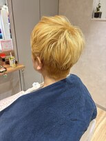 リアン 綱島(Lien) ケアブリーチ/ダブルカラー/カット/ゴールドカラー/髪質改善/128