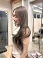 エル バイ ホーム(L by HOME) レイヤーカット、ハニーベージュ