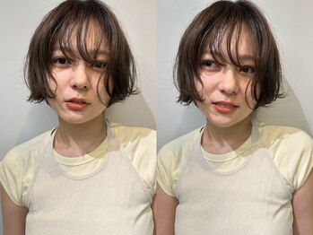 ヴヴ(Bub)の写真/《口コミ高評価4.9》スタイリングが簡単に決まる垢抜けショートカット/ボブが人気♪ケアカラーで色モチも◎