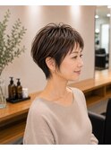 大人女性の艶ベリーショート
