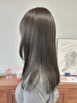 ヘアー アイス 御器所本店(HAIR ICI)&nbsp;ブリーチなし透明感カラーグレージュブラウン秋カラー冬カラー