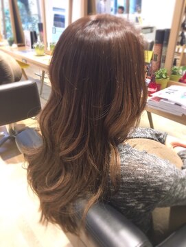 ハブコヘアスパ(HaBCo hair spa) つやつやグラデーションカラー☆