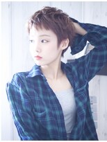 マイティ バイ エイチ(mighty by H)&nbsp;ベリーショート×モーブグレージュ