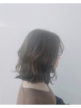 トリート 南行徳本店(TREAT) シースルーうざバング×シアグレージュ