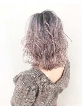 シェリ ヘアデザイン(CHERIE hair design) シアピンクグラデーション◎