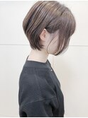 ○センシュアルショート×ミルクティーベージュ