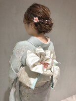 ヒカリスヘアー 吹田店 結婚式お呼ばれスタイル