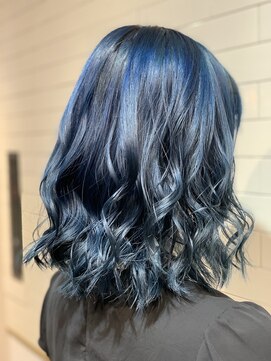 エイト 上野店(EIGHT ueno) 【EIGHT上野】中田　ダブルカラー×ターコイズブルー