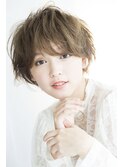 甘さを感じるニュアンスショート