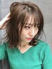 【～ 5月 6月限定クーポン～】カット+白髪染めケアカラー+ショートヘッドスパ