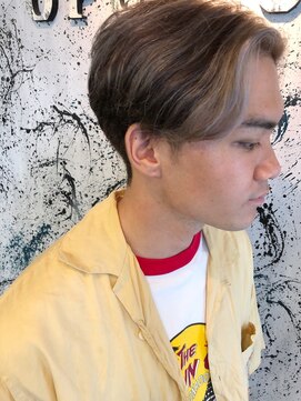 オーパスクリエ (OPUS CREER) フレーミングカラー×ハイライト×センターパート！！