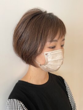 アンサン(unsung) オン眉×ショートボブ