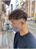 大阪ツイストスパイラルパーマ 大阪メンズパーマ