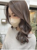 髪質改善/グレージュ/透明感カラー/ナチュラル/艶髪