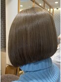 大人マッシュショート丸みショート黒髪ショートベリーショート