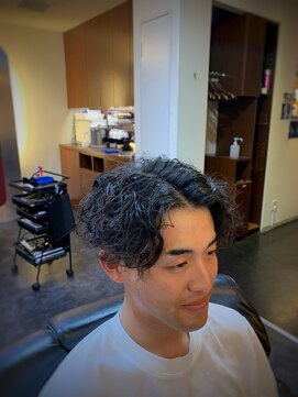 グッドマン バーバーショップ リョクチ(goodman barbar shop RYOKUCHI) 波巻きスパイラル