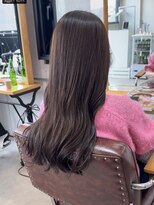 ロカ 表参道(loka)&nbsp;サラ艶ロング/ミルクティーベージュ[表参道/ハイライト]Mai