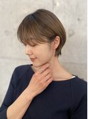 20代30代40代/大人/マッシュショート/前髪あり/似合わせ