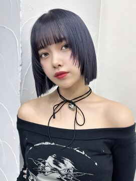 シーテ(Ciete) 韓国ヘア名古屋ハイレイヤー顔まわりカット前髪ボブタッセル小顔