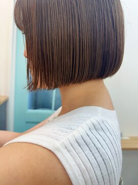 ロウバイレボ 柏(lou by revo) 前川友哉/ボブ/切りっぱなしボブ/韓国ボブ