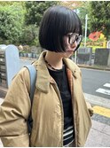 ボブ/顔周りレイヤー/表参道