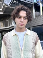 マグノリア(MAGNOLIA)&nbsp;メンズスパイラルパーマ・・YOSHIBA