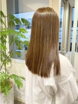 インビテーション 名古屋(invitation)の写真/最上級の髪質改善TRで品のある艶髪が叶います!髪の内部からしっかり補修して芯から美しいhairstyleに◎