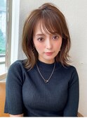 【OPEN】小顔前髪あり後れ毛サイドバングメルティカラー