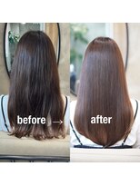 ソイルバイロミー(soil by ROMMY)&nbsp;【酸性ストレートパーマ】クセ毛を自然なストレートに仕上げる！