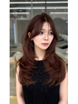 コア 銀座(COA)&nbsp;レイヤーカット/2wayバング/ブラウンカラー