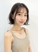 切りっぱなしボブ［＃渋谷駅＃韓国＃髪質改善］