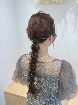 オレンジ梅田店(ORANGE) 大人かわいい♪編みおろしヘア