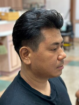 アポロカットステージ 相模大野店 ツーブロック/オールバック<理容室>[メンズ/相模大野]