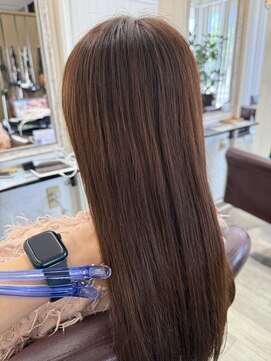 グレイス ヘア デザイニング(GRACE hair designing) オレンジベージュ