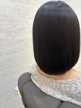 アンベリー 四条堀川店(embellie) ダークブラウンボブ