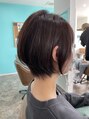 ヘアーディア みどり店(Hair...DiA)&nbsp;アゴラインのショートボブ♪最後アイロンで丸みを付けて◎