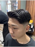 MEN’S HAIR/サーフカール/刈り上げセンターパート/柏/柏駅