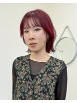 オト(Oto)&nbsp;黒髪/クラゲヘアー/パーマ/小顔/ココアベージュ/枚方