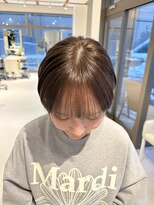 コト 福井大和田店(coto)&nbsp;福井大和田ブリーチなしアッシュベージュ赤み消しカラー