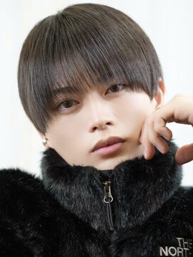 ベーア メロー(Bar mellow) ナチュラルラウンドシースルーマッシュストレート