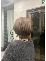 リアン(lien)&nbsp;外はねショート×デザインカラー♪